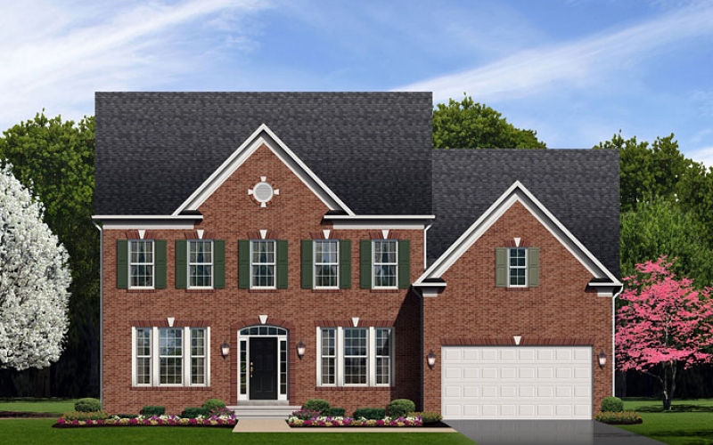 Amherst model elevation 1