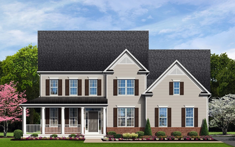 Amherst model elevation 2