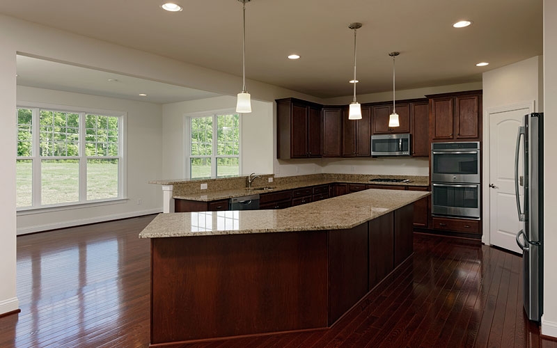 Amherst model kitchen